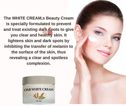 Omicare Organics Skin Glow and Whitening Cream, 50 gm (Pack of 2)