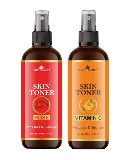 Park Daniel Rose & Vitamin-C Skin Toner (Combo Pack)