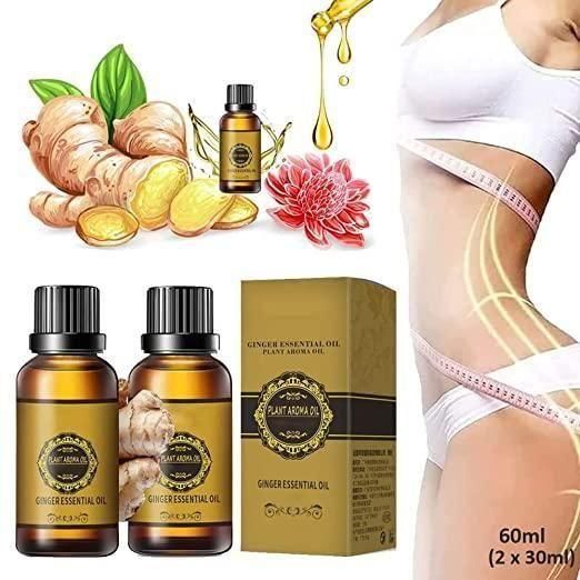 Belly Drainage Ginger Oil(Pack of 2)