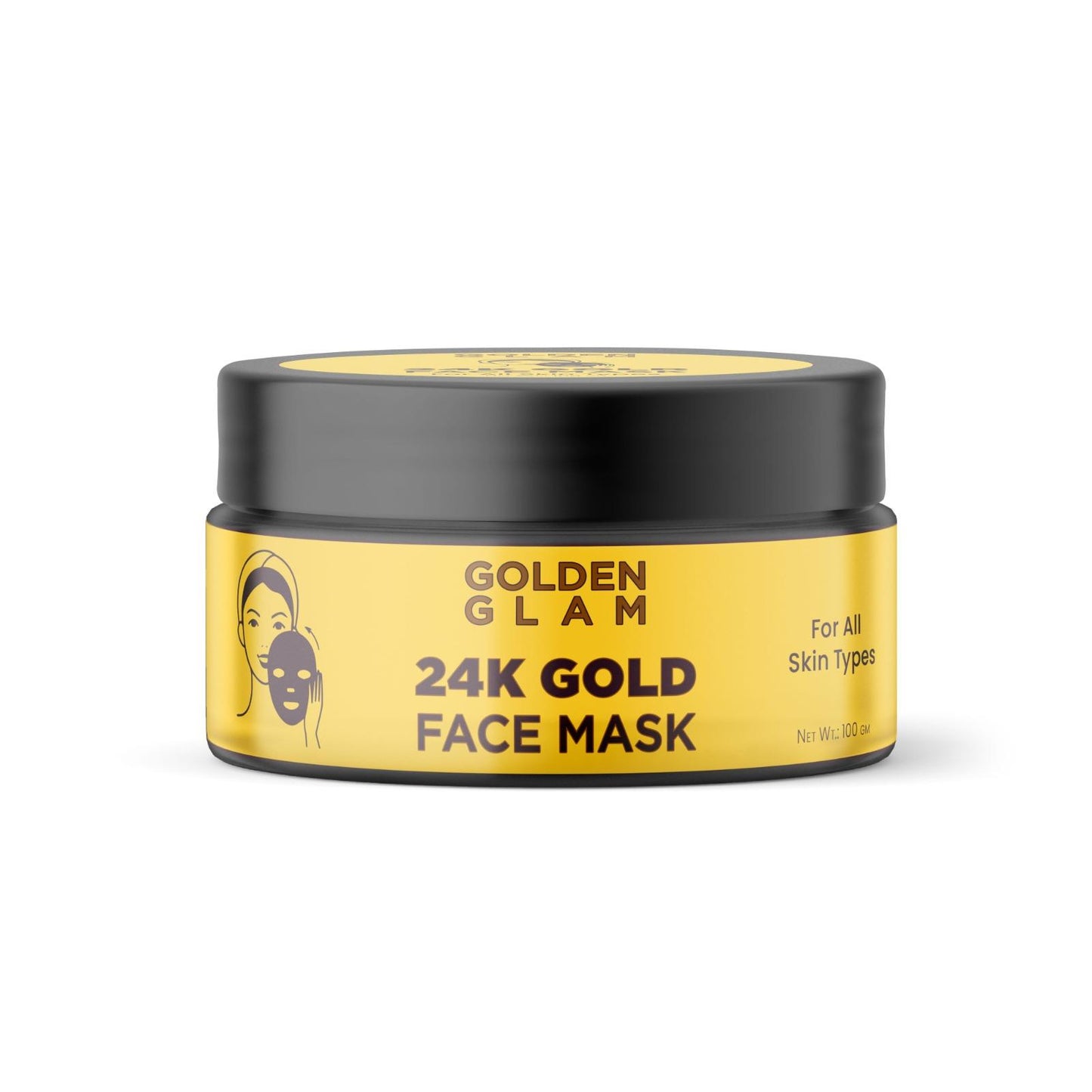 Golden Galm 24K Gold Face Mask - 100g